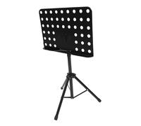 TOYANDONA 1 Pc Atril plegable para partituras accesorios de mesa soporte de música plegable trípode estante de música retráctil suministro de música atrevido estante plegable abdominales