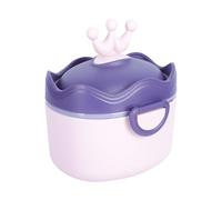 TOYANDONA 1 Pc caja de leche en polvo recipientes comida bebe leche tarros de comida Dispensador envase contenedor de fórmula recipiente de leche en polvo páginas Púrpura