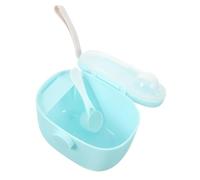 TOYANDONA 1 Pc caja de para bebés recipientes comida bebe bote dispensador de leche contenedores para pequeños recipiente de leche en polvo contenedor de páginas Blue