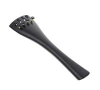 TOYANDONA 1 Pc cordal de violonchelo sintonizador Gancho violonchelo rock stop instrumento rope de violonchelo cordal para violonchelo cordal con afinador aleación de aluminio Black