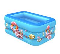 TOYANDONA 1 Pc Piscina Familiar Colchón De Agua Bañera Inflable Bañera para Bebe Bañera Hinchable Bañera para Bebé Bañera De Bebé Bañera Infantil Piscina Infantil Niño Cuadrado