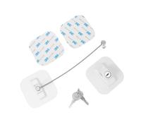 TOYANDONA 1 Pc restrictores de ventana de cable cerradura de acero inoxidable seguridad niños seguridad hogar limitadores de ventana cerraduras de ventanas para niños mini bloqueo para niños
