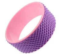 TOYANDONA 1 Pieza Rueda de Yoga Asistente para Espalda Herramienta de Masaje para Entrenamiento de Yoga para Principiantes y Color Rosa y
