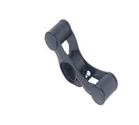 TOYANDONA 1 Pieza Soporte Extensible para Manillar de Bicicleta Clip de Luz Accesorio Práctico para Espacio de Almacenamiento Compatible con Faros Códigos y Timbres Negro