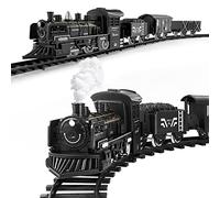 TOYANDONA 1 Set Kids Steam Motor Locomotor Juguete Freight Modelo Eléctrico Tren Train Ferrocarril Toy Steam Steam Set Toughthing