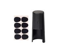 TOYANDONA 1 Set Ligadura de Saxofón con Almohadillas para Boquilla Protección de Caña Sonido Natural para Saxofón Alto y Soprano