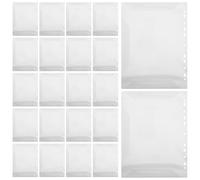 TOYANDONA 10 Fundas Transparentes Antirreflejo para Carpeta de Partituras A4 Hojas Protectoras para Archivador de Música Adecuado para Músicos Pianistas y Coros en Conciertos y Ensayos