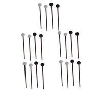 TOYANDONA 10 Pares De Baquetas Etéreas Baquetas De Aire Herramienta De Percusión Tambor Baquetas Lengua De Acero De Tambor Baqueta Reutilizable De Tambor Portátil Niño Pequeño