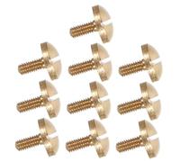 TOYANDONA 10 piezas Accesorios de Tornillos de Eje Central para Instrumentos Musicales para Mecanismos de Tres y Cuatro Claves Instalación y Durabilidad