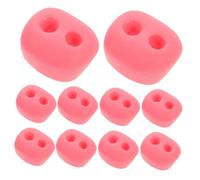 TOYANDONA 10 Piezas Accesorios Nariz de Cerdo de Plástico para Manualidades DIY Nariz de Muñeca para Peluches y Títeres Accesorios