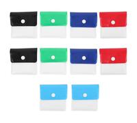 TOYANDONA 10 Piezas Bolsa de Cenizas Portátil Resistente al Fuego Contenedor de Aluminio para Colillas Reutilizable para Viajes Playa y Uso Exterior