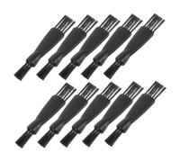 TOYANDONA 10 piezas Cepillo de Limpieza Eléctrico Doble para Afeitadora Diseño sin Pérdida de Cerdas Accesorio de Cuidado Masculino para Hogar y Viaje Mini Cepillo para Mantenimiento de