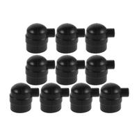 TOYANDONA 10 Piezas Cubierta de Goma para Botón de Arranque de Coche Negro, Protector Resistente para Botón de Encendido Push To Start en Vehículos