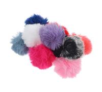 TOYANDONA 10 piezas Cubiertas de Micrófono de Piel de de Micrófono Impermeables para Grabaciones al Aire Funda de Parabrisas de Usar y Retirar para Producciones de Video y Televisión