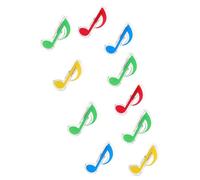 TOYANDONA 10 Piezas De Sujetalibros De Música Pinzas Para Notas De Piano Pinzas Para Libros De Música Pinzas Para Partituras Marcadores De Notas Musicales Pinzas Para Carpetas