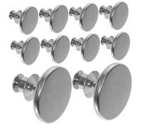 TOYANDONA 10 Piezas Hebillas de Sujeción para Cortinas de Aleación sin Taladrar Desmontables Resistentes y Decorativas para Hogar Oficina y Hotel Sujetadores Fáciles de Instalar para