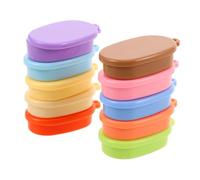 TOYANDONA 10 Piezas Mini Food Storage Boxes Miniature Dollhouse Lunch Containers para Decoración y Accesorios de Picnic Organizador de Comida para DIY