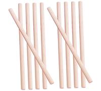 TOYANDONA 10 Piezas Palo Redondo Palo Redondo Palos Lummi Para Niños Palos De Ritmo Para Niños Palos Musicales De Percusión Palos De Música Rítmica Niño Pequeño Madera Condado De Clásico
