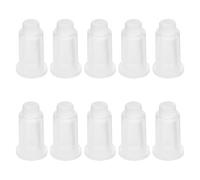 TOYANDONA 10 piezas Patas de Goma Cónicas Antideslizantes para Básculas Electrónicas Repuesto para Bandeja de Pesaje Protección y Estabilidad Mejorada