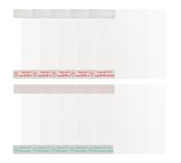 TOYANDONA 10 Piezas Pegatina Estática PET Transparente, Fijación Segura | Resiste Calor del Habitáculo, sin Residuos ni Daños, para Peajes, Interior del Vehículo y Uso Diario