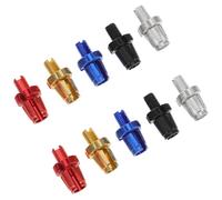 TOYANDONA 10 Piezas Tornillos Ajustadores de Freno para Bicicleta Aleación de Aluminio Resistente Compatible con Palancas y Pinzas de Frenos para Bicicletas de Montaña y Carretera Mejor