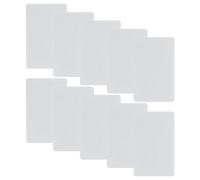 TOYANDONA 10 Tarjetas Limpiadoras de PVC de Color Claro para Máquinas Contadoras y Cerraduras de Hotel, Mantenimiento sin Esfuerzo y Compatibilidad en Entornos Financieros
