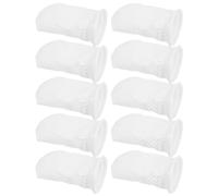 TOYANDONA 10 Unidades Bolsa de Filtro para Acuario Diseño 3D de Panal, Material PP y Algodón Filtrante, Mejora el Pulido del Agua y Mantiene la Transparencia en Acuarios de Agua y General