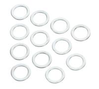 TOYANDONA 100 Arandelas para Ejes de Patineta de Metal, Kit de Hardware para Longboard y Skate, Repuestos para Ruedas y Puentes, Accesorios para Monopatín y Patineta, Paquete de 100 Piezas