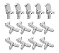 TOYANDONA 100 Clavijas Metálicas de Aleación para Estantes de Armarios y Librerías, Diámetro 5mm, Alta Resistencia y Compatibilidad Amplia para Cocinas y Baños