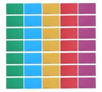 TOYANDONA 100 fichas de conteo para niños, Ideales para Juegos de Cartas, póker y Otras Actividades de Aprendizaje matemático. Incluye un Kit de Material manipulativo.