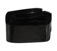 TOYANDONA 100 Fundas Desechables para Clip y Cordón Negro, Bolsa de Plástico para Proteger Línea y Evitar Manchas de Pigmento