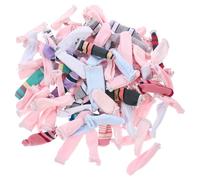 TOYANDONA 100 piezas de Dedos de Algodón Transpirable Funda Elástica Reutilizable para Trabajo Manual Jardinería Cocina y Reparación Electrónica Pack Unidades Estilo Aleatorio