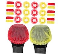 TOYANDONA 100 Piezas Funda De Micrófono Karaoke Cubiertas De Micrófono Cubierta Del Parabrisas Del Micrófono Cubierta Del Micrófono Cubre Auriculares a Granel Tela No Tejida Suministros Mano