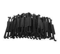 TOYANDONA 100 piezas Ganchos para Fundas de Asiento Coche Multifuncionales Clips Plásticos para Fijar Cojines Compatible con Diversos Modelos Interiores Automóviles