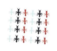 TOYANDONA 100 Piezas Hormigas Simuladas Juguetes Simulación Hormiga Dcoer Hormigas De Simulación De Halloween Pequeño Juguete Víspera De Todos Los Santos