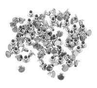 TOYANDONA 100 Piezas Picos de Nieve Clavos para Neumáticos de Nieve de Aleación de Aluminio Plata para Neumáticos y Vehículos, Conducción Invernal, Mejor Agarre y Estabilidad