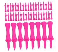 TOYANDONA 100 Piezas Tees de Golf de Plástico Resistentes Irrompibles para Práctica Accesorios Versátiles para Mujeres y Hombres Aptos para Césped y Mats de Entrenamiento