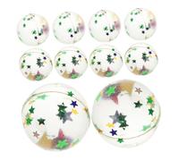TOYANDONA 100 Piezas Unidades de Bolas Flotantes Elásticas con Lentejuelas Forma de de Juguetes Acuáticos para Piscina Infantil para Acuáticos Verano y Actividades