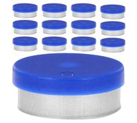 TOYANDONA 100 Tapas Abatibles para Botellas Diseño de Hebilla, Alta Durabilidad, Material Aluminio y Plástico, Ideales para Laboratorio y Cocina