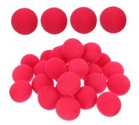 TOYANDONA 100 Unidades Narices de de Esponja Roja Accesorios de Cosplay para Disfraces de Carnaval Halloween Fiesta Infantil