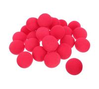 TOYANDONA 100 Unidades Narices de Esponja Compacta para Disfraz de Accesorio de Carnaval Rojo para Fiesta y Espectáculo