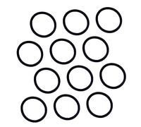 TOYANDONA 100piezas Banda Pelo Negra Cinta Pelo Sin Costuras De Alta Elasticidad Para Niñas Pequeñas Para Actividades Diarias y Ocasiones Especiales