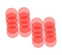 TOYANDONA 100piezas Fichas Transparentes para Bingo Fichas Pequeñas y Redondas De Matemáticas Herramientas para Aula De Fiesta
