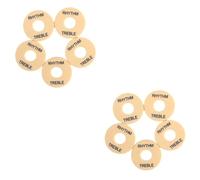 TOYANDONA 10piezas Anillo De Selector De Agudos Para Guitarra Eléctrica Placa De Cambio De Ritmo