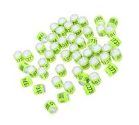 TOYANDONA 10piezas Anillos para Pata De Unidades Color Anillos De Identificación para De Marcadores Distintivos para Identificación De Aves Competencias