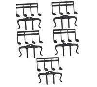 TOYANDONA 10piezas Clips Metálicos Para Partituras De Música De Sujetapáginas Para Libros De Música Clip y Práctico Para Piano Guitarra y Violín