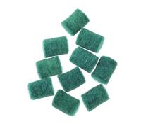 TOYANDONA 10piezas Columnas De Fieltro Para Saxofón Para y Reparación De Teclas Material Duradero y De Instalar Compatible Saxofones Tenor y Soprano Verde