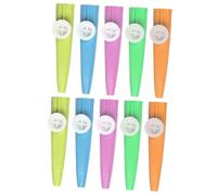 TOYANDONA 10piezas Juguetes Kazoo de Coloridos Instrumentos Kazoos Musicales para Divertirse Música y Actividades de Aprendizaje de Juguete Musical Color Aleatorio