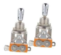 TOYANDONA 10piezas Selector De Pastillas De Guitarra Eléctrica Vías Interruptor De Toggle Para Guitarras Eléctricas Diseño Compacto y Fácil Instalación