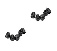 TOYANDONA 10piezas Tapas De Selector De Pastillas Para Guitarra Eléctrica Punta Redonda Estilo Vintage Fácil Instalación Interruptores Vías Color Negro